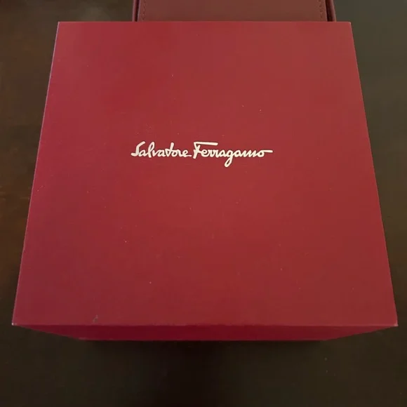 Salvatore Ferragamo Men's Watch with Red and Blue Bezel 44mm - Picture 4 of 6